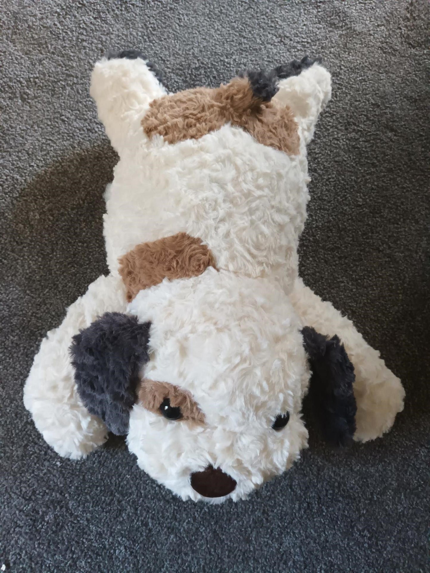 Weighted Dog, Animal 2.5lb, 45 cm, Black/Brown/White, Soft Plush, Sensory, ADHD, Anxiety, Lap Pad