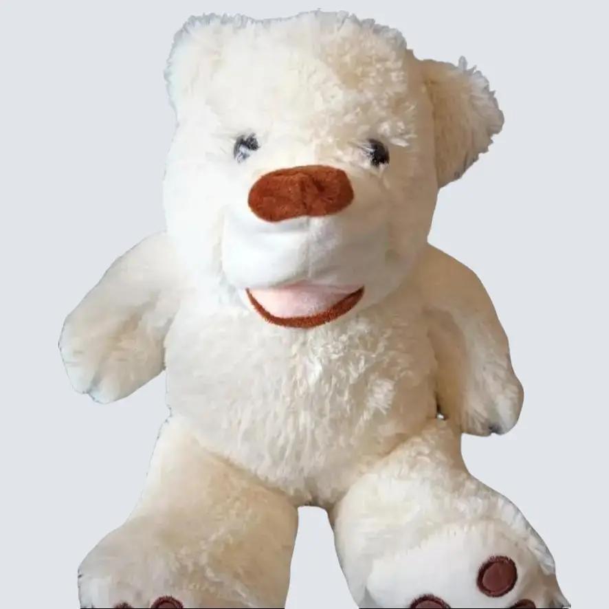 Weighted 2.2lb Teddy Bear Animal, Cream, 40 cm, Plush, Sensory, ADHD, Anxiety, ASD