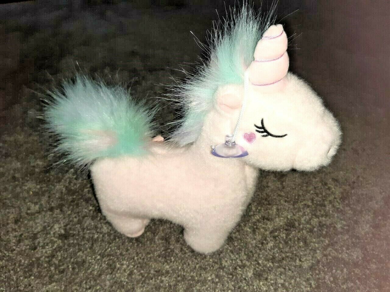 30 cm Standing Unicorn Toy, Soft & Plush, Pink ~ Cuddly, Relaxing, ADHD