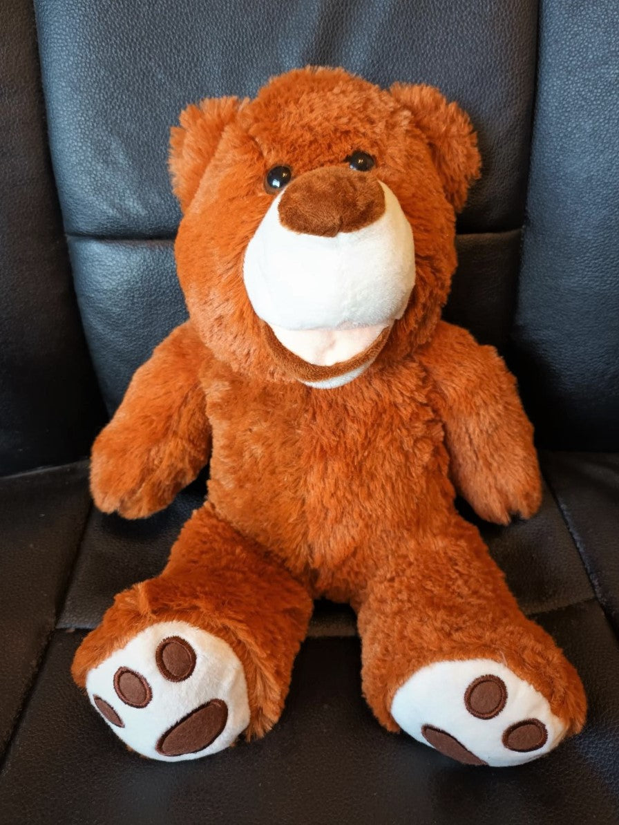 Weighted 2.2lb Teddy Bear Animal, Brown, 40 cm, Plush, Sensory, ADHD, Anxiety, ASD